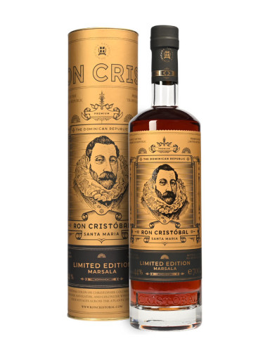 Ron Cristobal Santa Maria Marsala Finish 0,7l  44% Geschenkbox