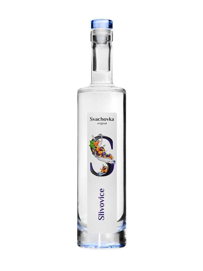 Svachovka Pflaume 0,5l 45%