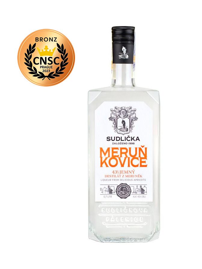 Sudlička Marille 0,7l 43%