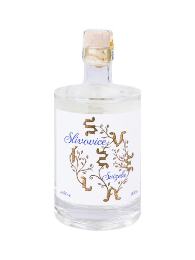 Svízela Pflaume 0,5l 51%