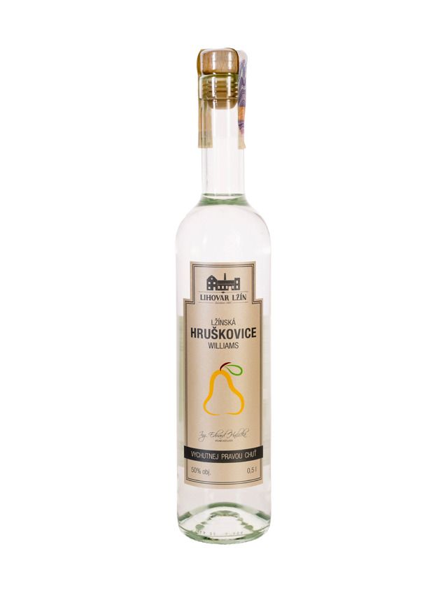 Lžínská Birnenschnaps Williams 0,5l 50%