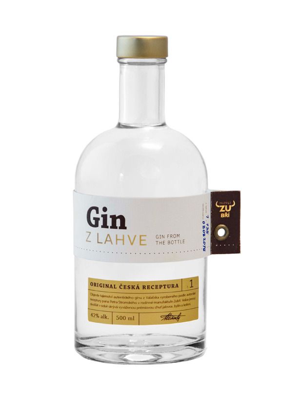 Zubří Gin z lahve č.1 0,5l 42%