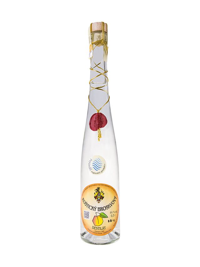 Karfíkův dvůr Koštický Pfirsichbrand 0,5 l 44%