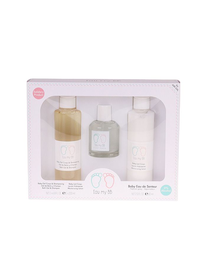 Kids World Eau my BB Set Ed Senteur 60 ml + Shower Gel & Shampoo 200 ml + Body Lotion 200 ml