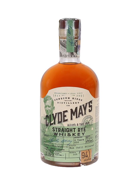 Clyde May's Straight Rye Whisky 0,7l 47%