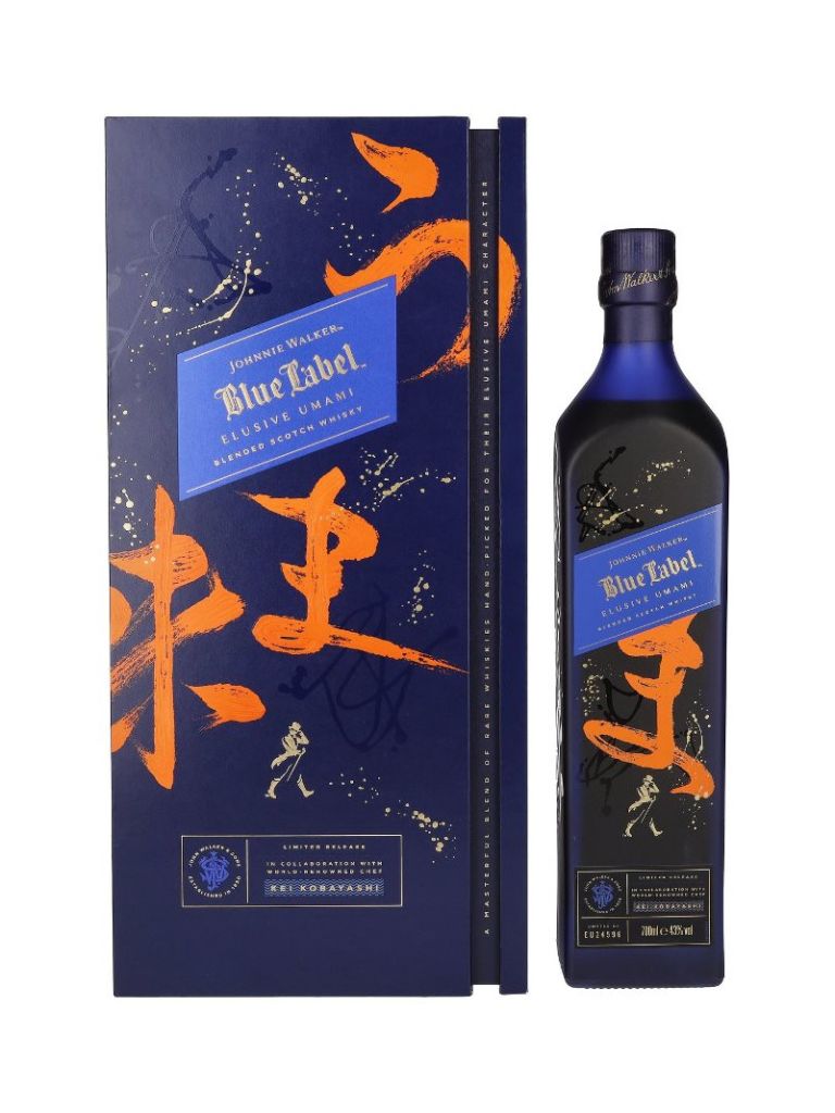 Johnnie Walker Blue Label ELUSIVE UMAMI Blended Scotch Whisky Limited Release 0,7 l 43% Gift box