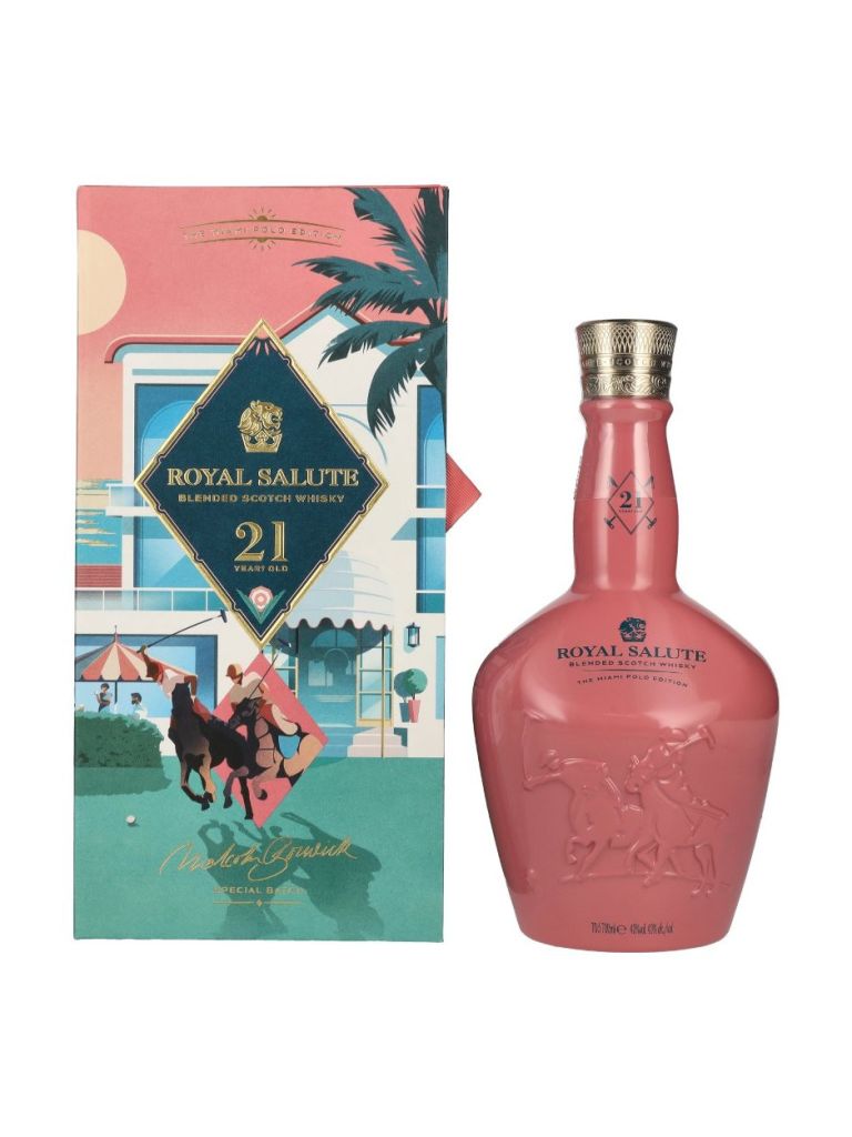 Royal Salute 21Y THE MIAMI POLO EDITION Blended Scotch Whisky 0,7 l 40% Gift box