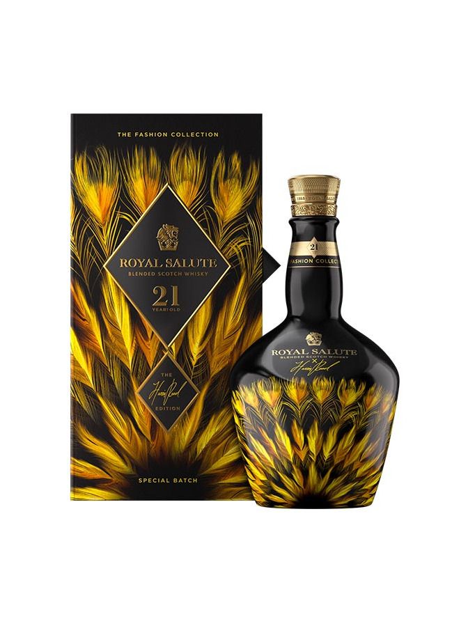Royal Salute Fashion Harris Reed Gold 21Y 0,7l 40%