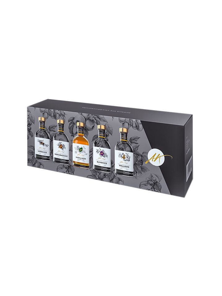 Anton Kaapl 5 x 0,2 l 43,2% Geschenkbox