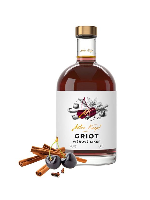 Anton Kaapl GRIOT Kirschlikör 0,5l 28%