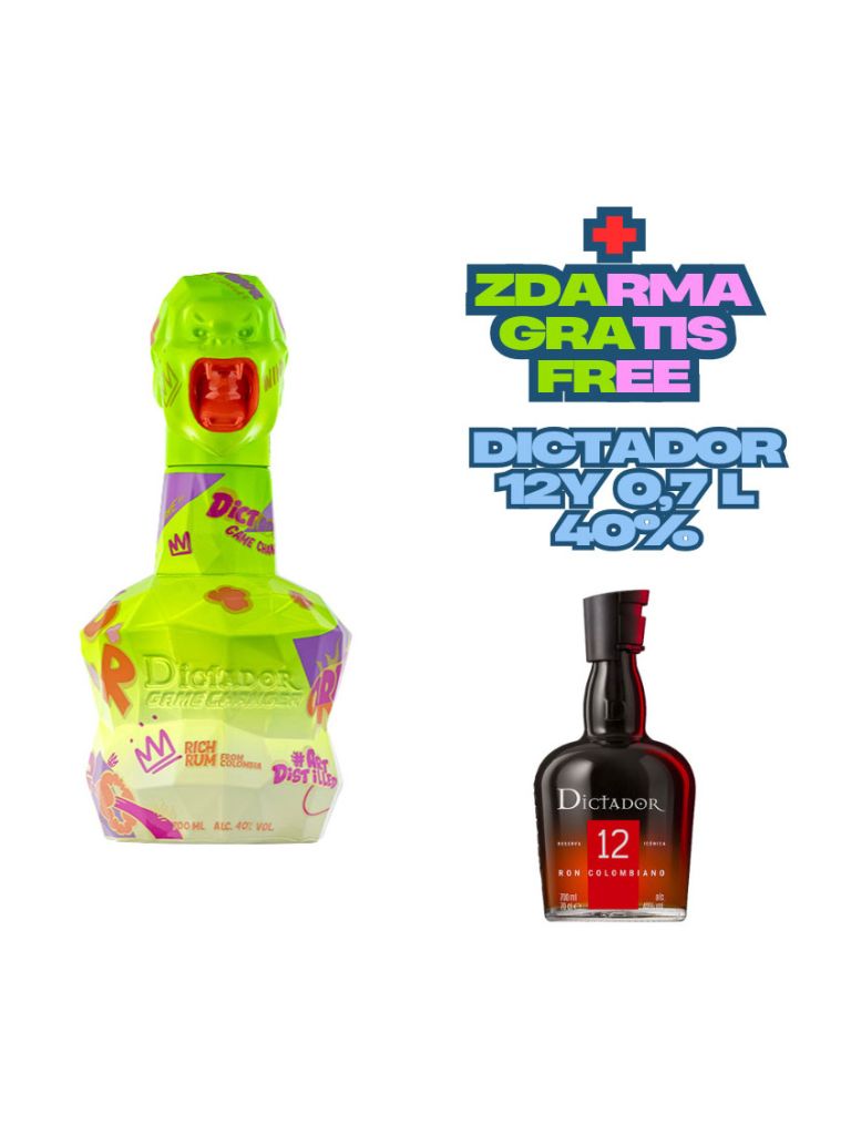 Dictador Game Changer Neon Yellow 40% 0,7 l