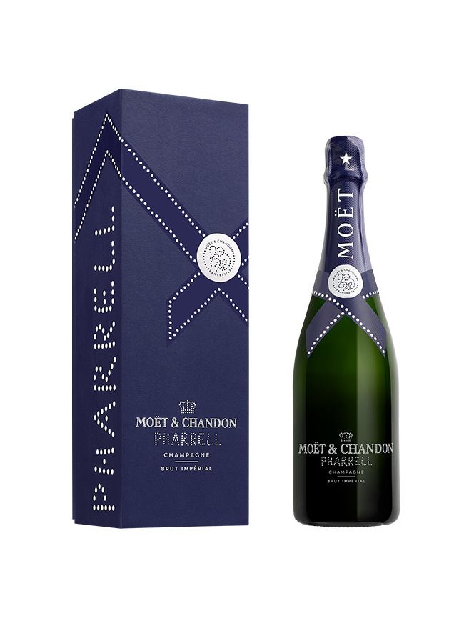 Moët & Chandon Brut Imperial Pharrell Williams blue 12,5% 0,75 l Geschenkbox