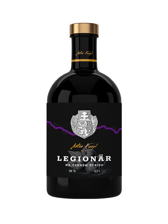 Anton Kaapl LEGIONÄR schwarze Johannisbeere 38% 0,7 l