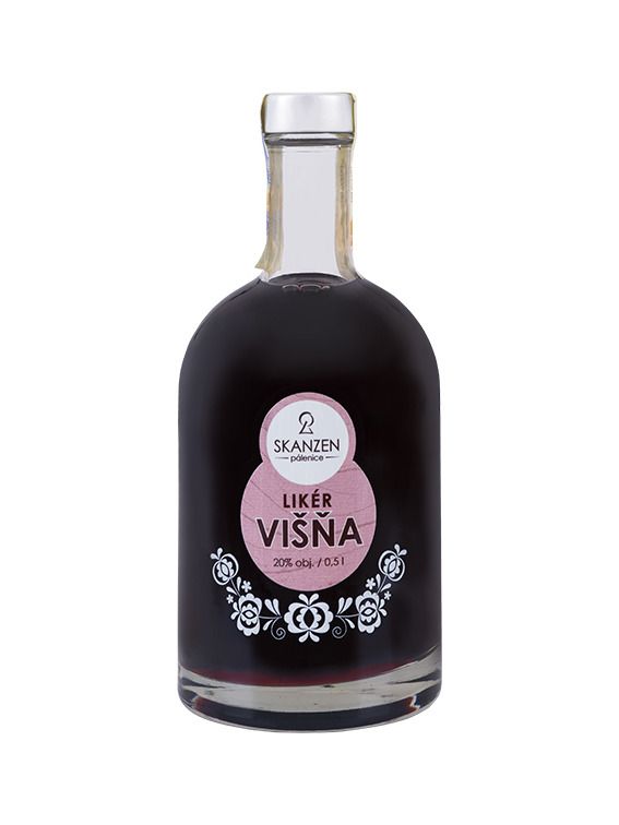 Skanzen Sauerkirschlikör 20% 0,5 l