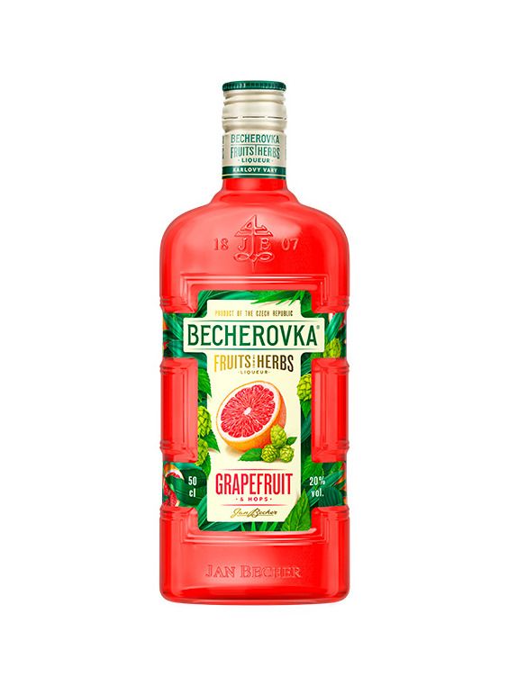 Becherovka Grapefruit & Hops 20% 0,5 l