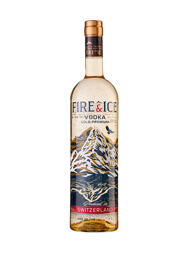 Fire & Ice Vodka Gold Premium 1l 40%