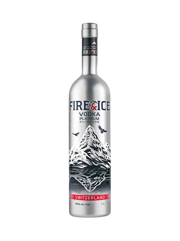 Fire & Ice Vodka Platinum 1l 40%