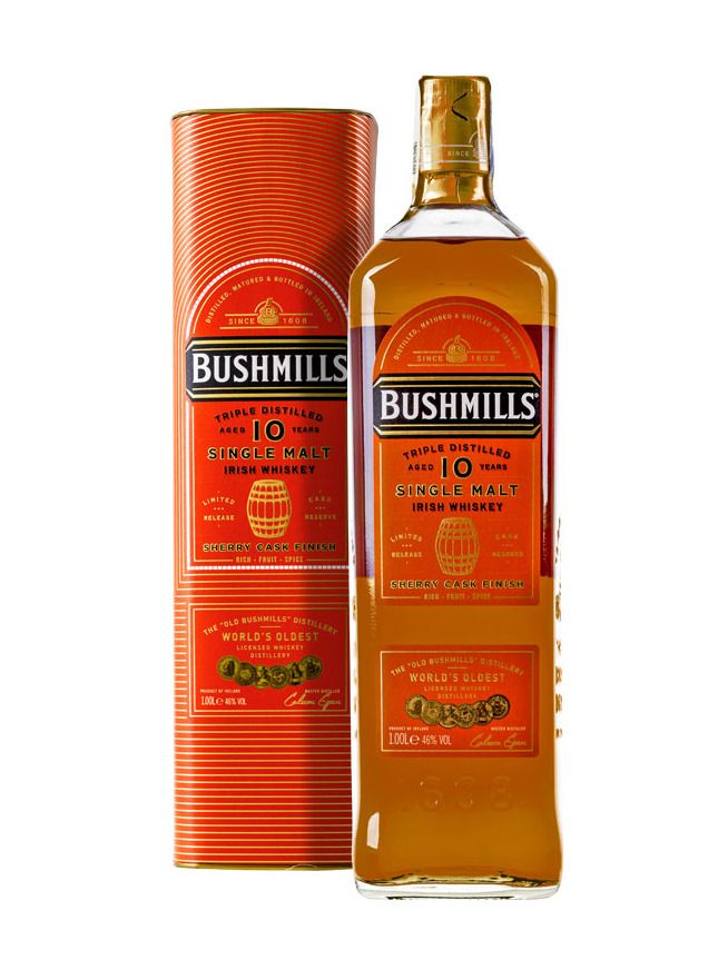 Bushmills 10Y Sherry 46% 1 l