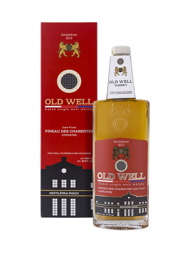 Svach's Old Well Whisky Bourbon Pineau 0,5L 51,9%