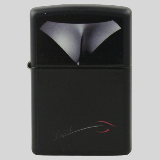 Zippo schwarz color Decolletage 2002326