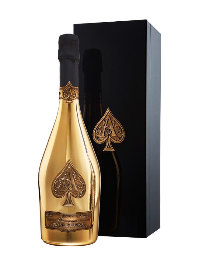 Armand de Brignac Brut Gold Wooden 0,75 l 12,5% Geschenk Box