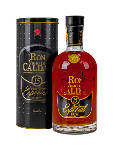 Ron Viejo de Caldas 15y 0,7l 40% Geschenkbox