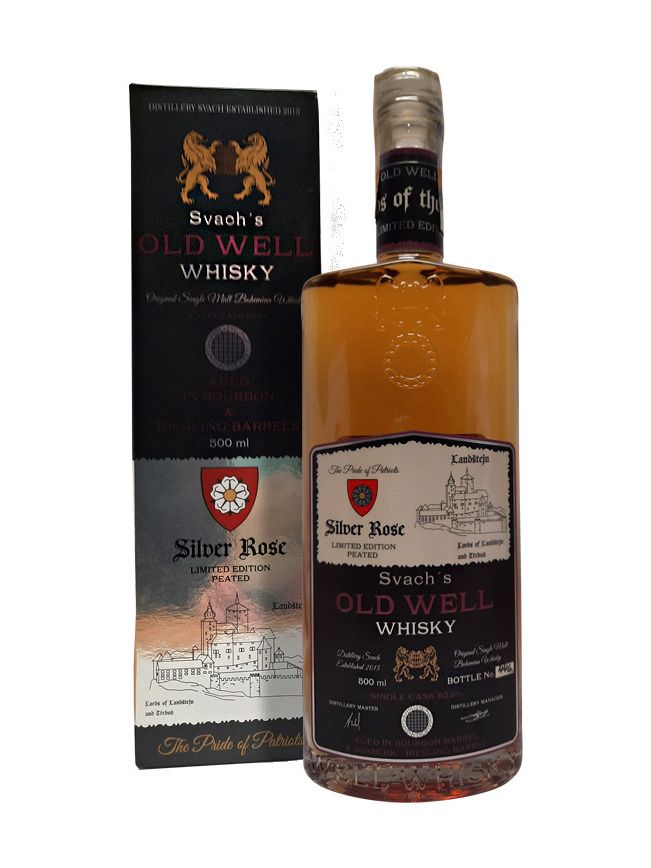 Svach's Old Well Whisky Silver Rose 0,5L 53,5% Limited Edition