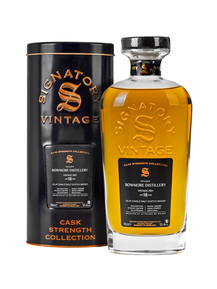 Bowmore 18 YO 2001The Little Big Book 0,7l 55,4% Geschenkbox