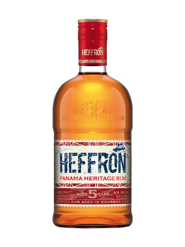 Heffron 5Y Rum 38% 0,7 l