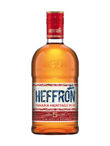 Heffron 5Y Rum 38% 0,7 l