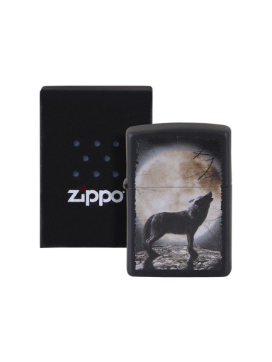 ZIPPO Wolf Howling To The Moon 60001355