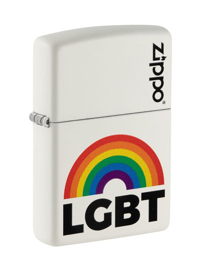 ZIPPO weiß color "LGBT/Rainbow Design" 60006140