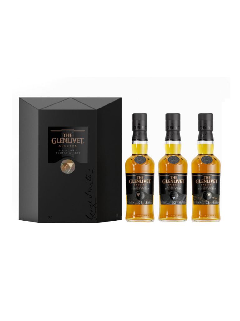 THE GLENLIVET Spectra 40%  3 x 0,2 l Geschenkbox